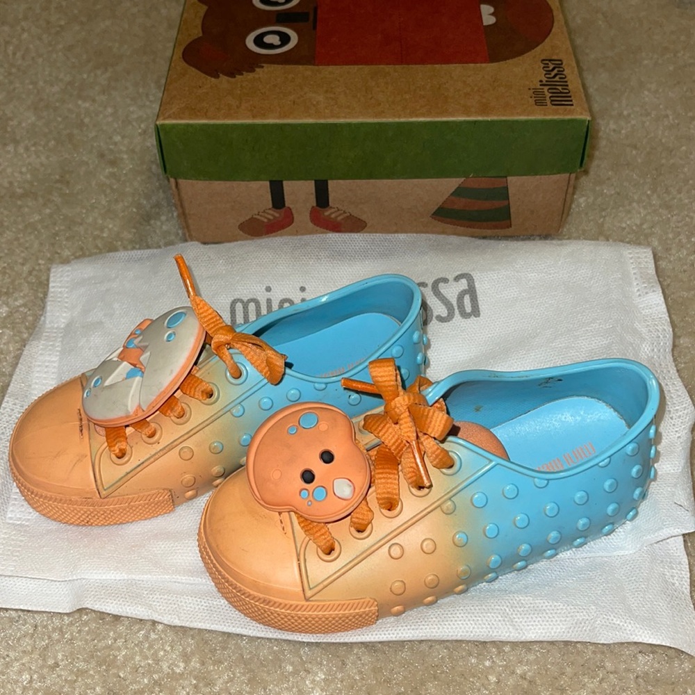 Mini Melissa Polibolha Dino Baby Toddler sz US 9